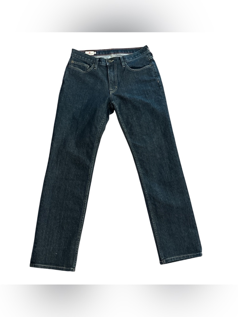 American Giant Men’s Jeans 218 Straight Made In USA Stretch 30x30 Denim